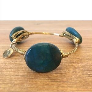 Bourbon & Bowties Green Stone Gemstone Bracelet